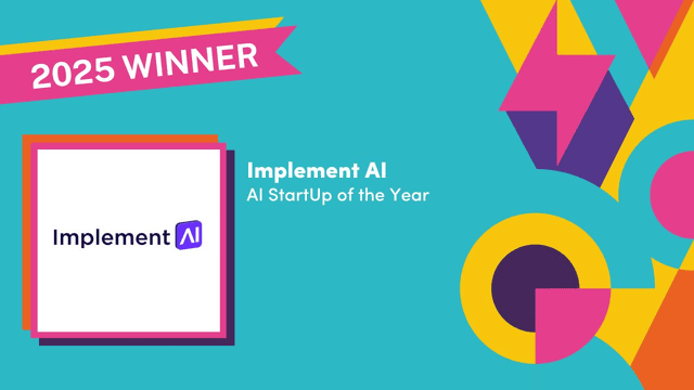 Implement AI – 2025 Winner, AI Startup of the Year