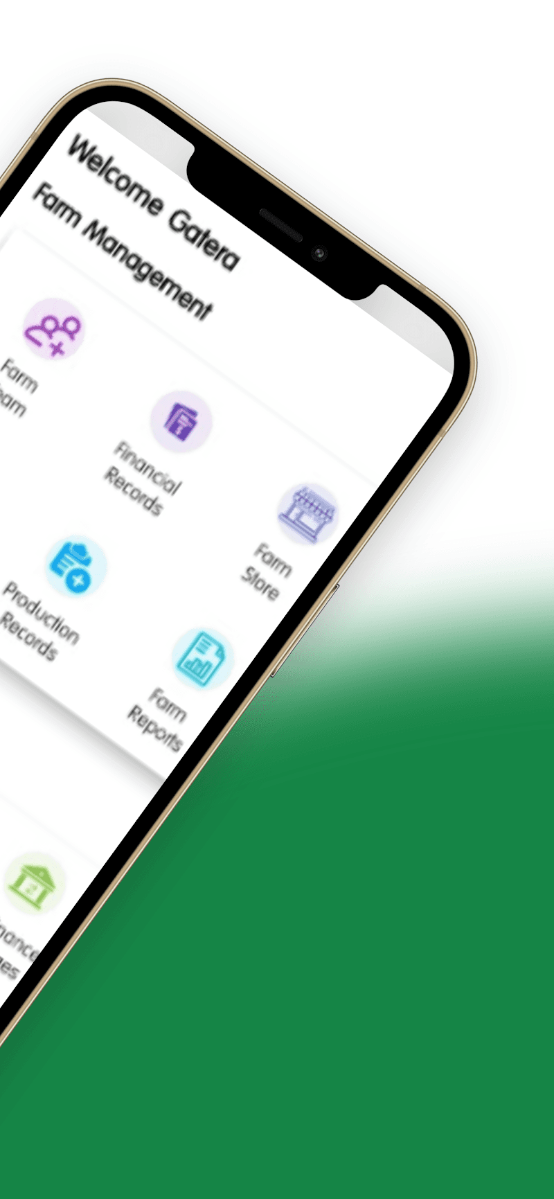 تطبيق Shambapro – الشاشة الرئيسية للوحة تحكم إدارة المزرعة
